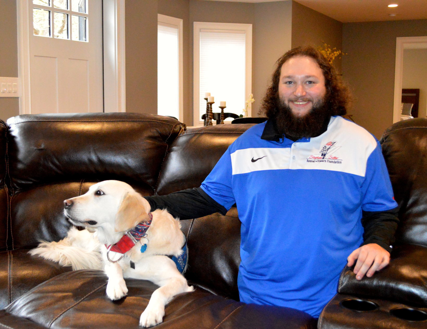 Cpl. Clark Cavalier receives new home from the Stephen Siller Tunnel to Towers Foundation